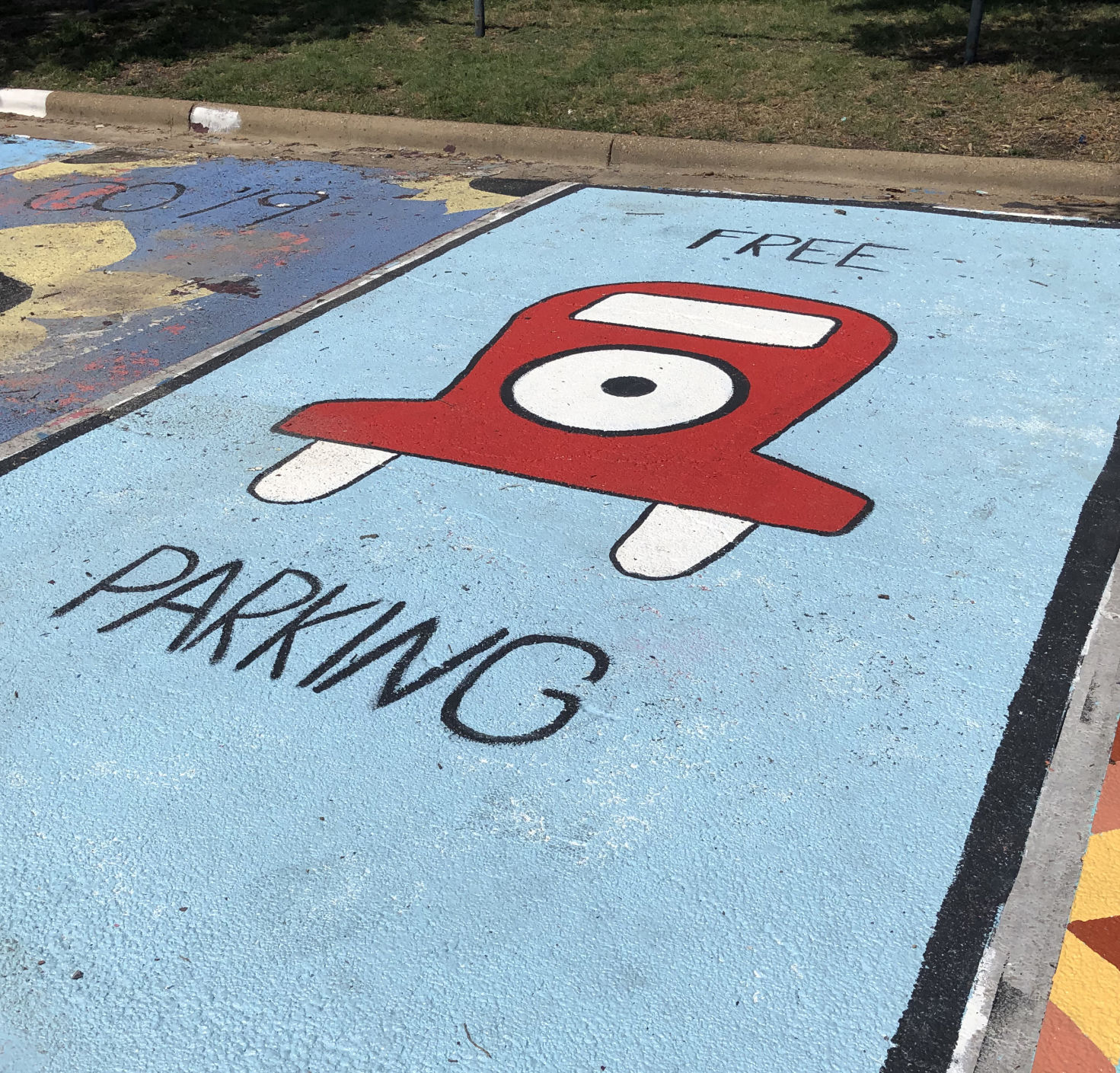 Bryan High School senior parking, 2020